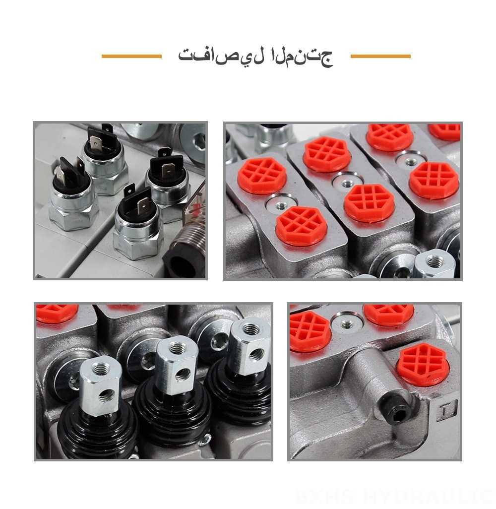 مُفتاح دقيق SD6 يدوي صمام 3 صمام اتجاهي قطاع